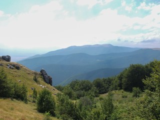 Fototapeta na wymiar Nature view in Balkan mountains