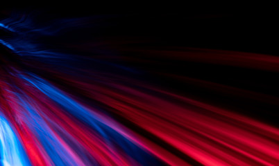 Beautiful abstract background with light streaks and waves