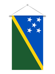 Solomon Islands national flag 