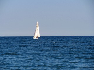 Black Sea shore landscape