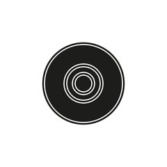 download dvd button - media or music player - multimedia icon