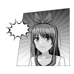 manga anime young woman