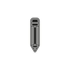 vector Pencil illustration - school office symbol