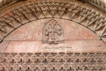 Wall of church Khor Virap monastery