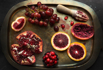 Red fruits 