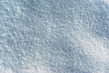 Background of the light grey snow