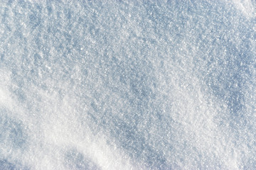 Obraz premium Background of the white snow