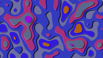 Background in paper style. Abstract colorful background.