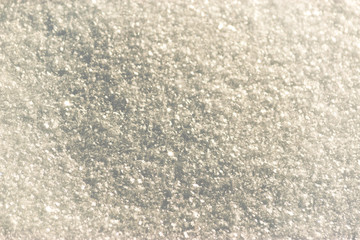 Background of the light grey bright snow