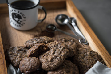 Cookies de café