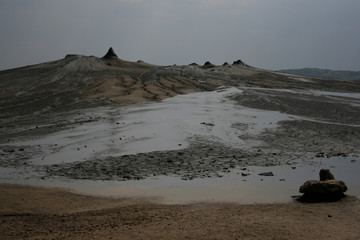 Mudd volcanoes in Buzau