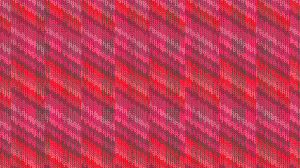 Background with a knitted texture, imitation of wool. Multicolored diverse lines.