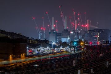 Fototapeta na wymiar Battersea Power Station