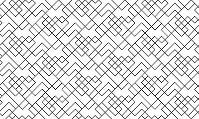 Geometrisches nahtloses Muster, lineares Design, nahtloses Art-Deco-Muster