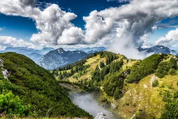 Blick vom hinteren auf den vorderen Rauschberg (bei Ruhpolding) © Wolfgang Knoll