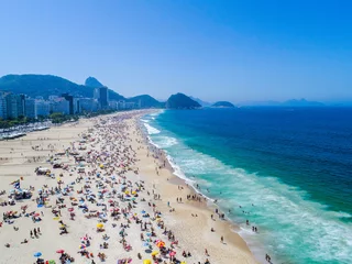 Deurstickers Copacabana, Rio de Janeiro, Brazilië Copacabana, Rio de Janeiro