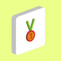 bronze medal computer symbol