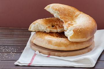 National bread - Uzbek flatbread