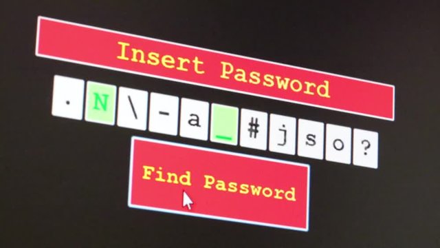 random code generator to find the password to access to mainframe