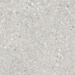 Light grey mix of granite, marble and quartz texture background.