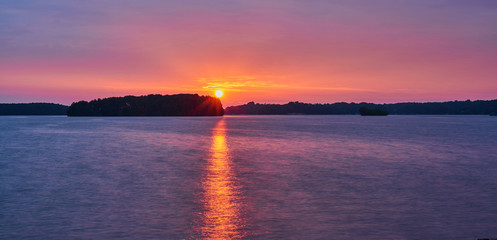Sunrise on Lake Keowee, SC
