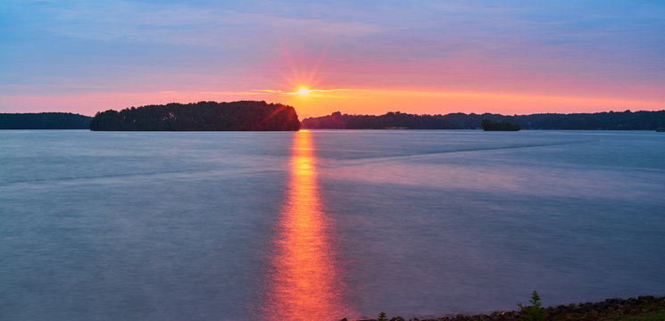 Sunrise On Lake Keowee, SC