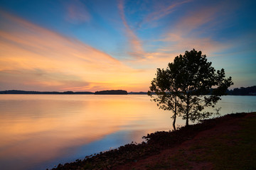 Sunrise on Lake Keowee, SC