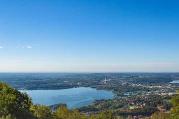 Fototapeta na wymiar panoramic view of Mount Cornizzolo
