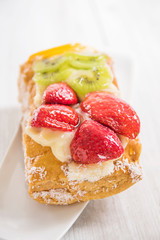 beautiful fruit cake