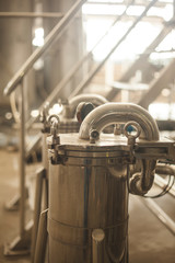 Brewing mechanisms consisting of pipes and gauges