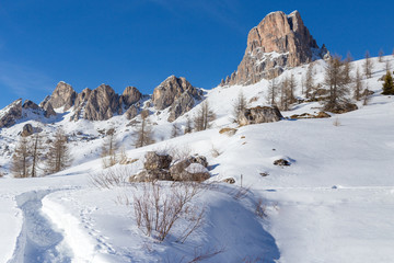 Panorama Dolomiti dal Passo Giau