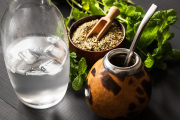 terere, frozen yerba mate drink