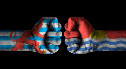 Blason Luxembourg vs Kiribati