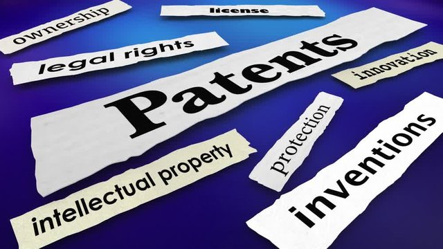 Patents Intellectual Property Protection News Headlines 3d Animation