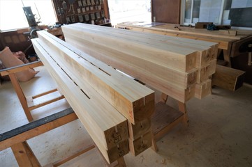 construction wood pieces