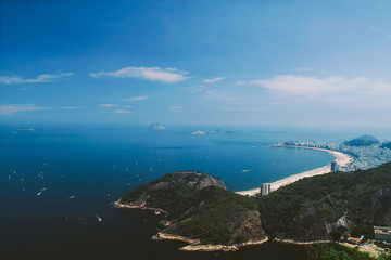 Aerial view of Rio de Janeiro, Brazil