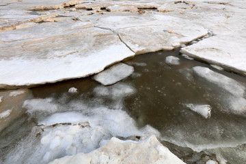 Sea ice in the natural environment