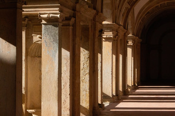 Naklejka premium columns of the church