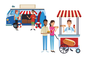 vintage trip van cartoon