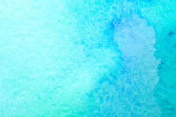 Bright paint strokes drawn with brush as abstract background