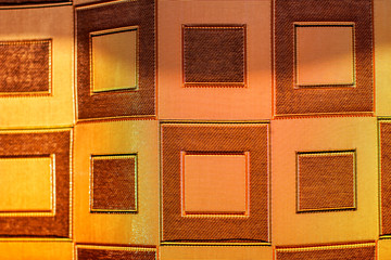 abstract squares on the material