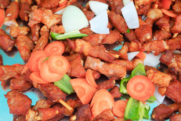 Chinese snack mutton