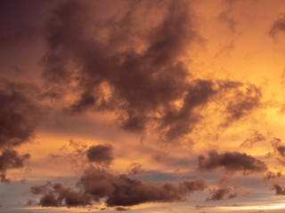 Twilight sky background with Colorful sky in twilight background