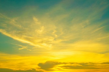 Twilight sky background with Colorful sky in twilight background