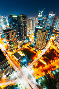 Skyline of Bonifacio Global City, Philippines