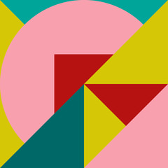 Trendy minimalistic creative design, modern abstract background. Geometric element. Good for cover, voucher, poster, flyer, banner. Vector stock illustration