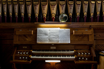 church organ sheet music