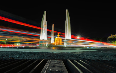 The Democracy Monument is a public monument in the centre of Bangkok, capital of Thailand.