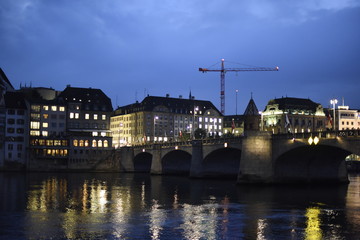 River and bankside in lucerne