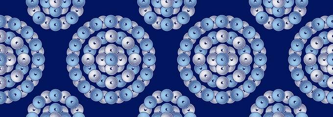 textile fashion, african print fabric, abstract seamless pattern, vector illustration file.